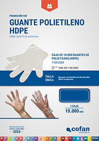 Promoción Guante Polietileno HDPE